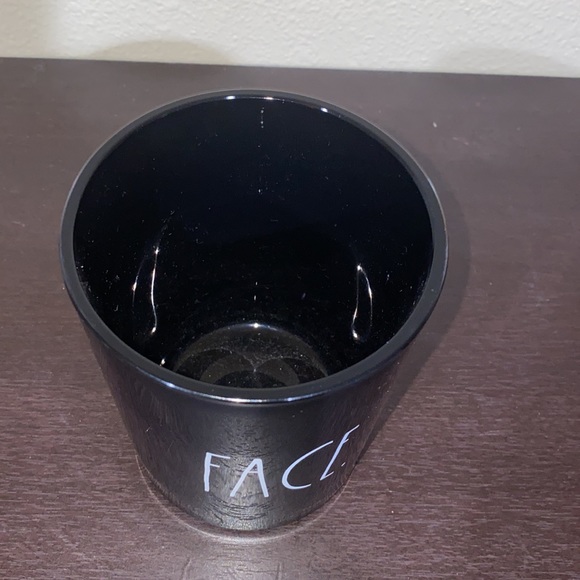 New Rae Dunn FACE glass storage cup - Picture 2 of 5
